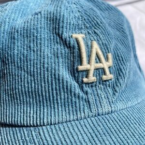 Vintage Corduroy LA Dodgers American Needle Hat